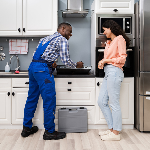 how long does it typically take to complete cooktop repair services in Shirley PA